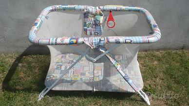 lettino pieghevole e trasportabile per bambini