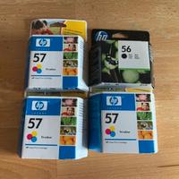 Set 4 cartucce stampante Hp Ink