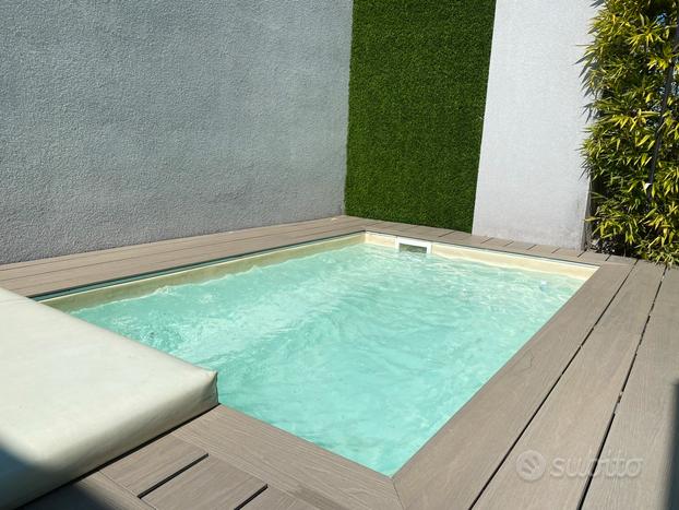 Bilocole con terrazzo e mini piscina