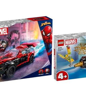 LEGO 76244 Miles Morales vs. Morbius  76263 Iron M