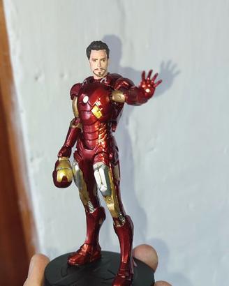 Statuine in piombo Capitan America e Iron Man