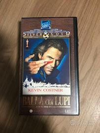 Videocassette VHS cofanetto Balla coi Lupi