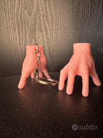 Portachiavi Mercoledì Addams "Mano" Thing - 2 pz