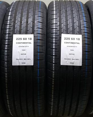 4 GOMME 225 60 18 CONTINENTAL A1938