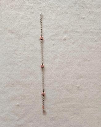 Bracciale bambina farfalle rosa