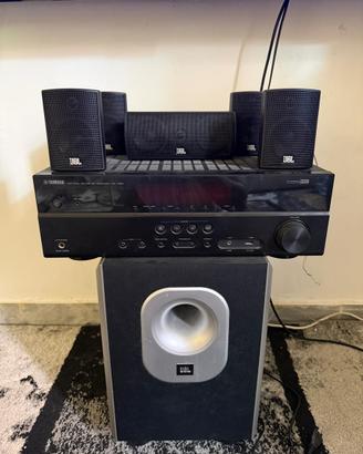 JBL SUB 140/230 + Amplificatore Yamaha RXV381