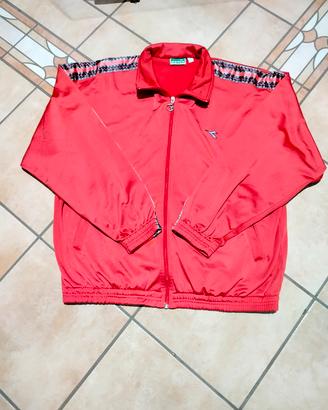 giacca diadora vintage anni 90 taglia L rossa