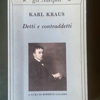 Karl Kraus Detti e contraddetti Roberto Calasso