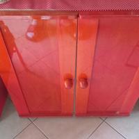 Mobiletto rosso anni 80