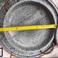 pentola bassa in pietra ollare mai utilizzata