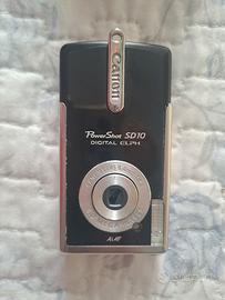 Fotocamera digitale, batteria difettosa, Canon 