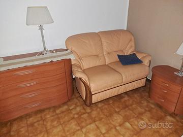 Divano e poltrone in pelle