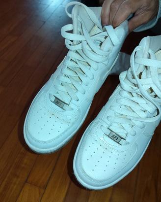 NIKE AIR FORCE 1 HIGH WHITE GUM DONNA