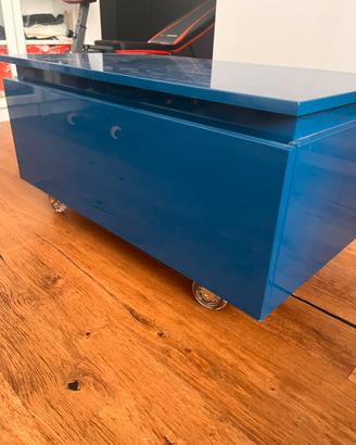 x2 Mobili bagno con ruote
