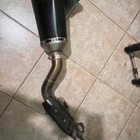 Akrapovic terminale di scarico completo t max 560