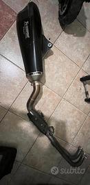 Akrapovic terminale di scarico completo t max 560