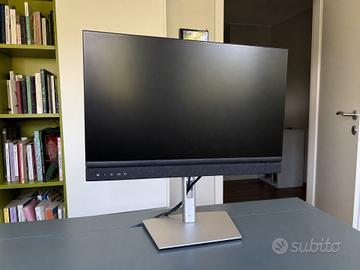 Monitor Dell C2422HE 24” – USB-C, webcam e docking