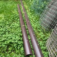 Tubo pluviale / discesa / grondaia in lamiera