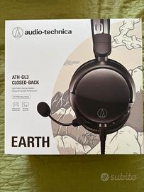 Audio-Technica ATH-GL3 Earth NUOVE