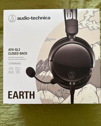 Audio-Technica ATH-GL3 Earth NUOVE