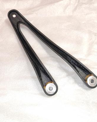 Staffa laterale per scarico moto Akrapovic BMW
