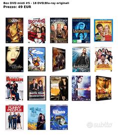 Box DVD misti #5 - 18 DVD/Blu-ray originali