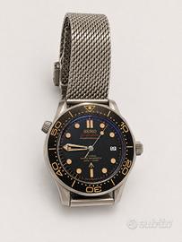 Seiko Mod 007 No Time to Die Seamaster Homage