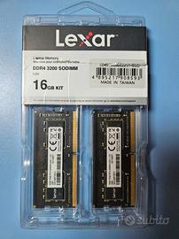 Lexar 16 Gb RAM DDR4 3200 mhz cl22