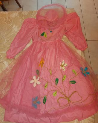 Vestito Carnevale bambina 10/11 anni