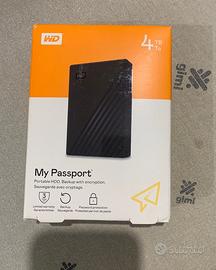 My Passport WD Elements 4tb