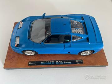 Modellino burago Bugatti EB 110