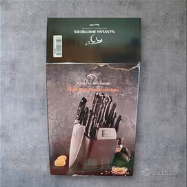 Set 18 coltelli Nanfang Brothers Damascus Steel