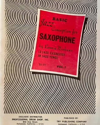 Lennie Niehaus conception for saxophone