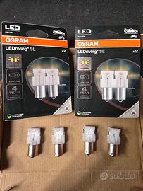4 x Led osram freccie ambra (PY21W - BAU15s)