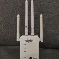 Ripetitore WiFi Aigital AC1200 - Dual Band 2.4/5G