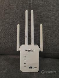Ripetitore WiFi Aigital AC1200 - Dual Band 2.4/5G