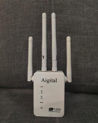 Ripetitore WiFi Aigital AC1200 - Dual Band 2.4/5G