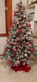 frosted imperial pine albero di natale 2metri