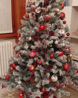 frosted imperial pine albero di natale 2metri