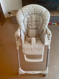 Prima pappa follow mw linear grey- peg pèrego