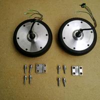 Ruote 8" a motore da 300 Watt  per rover semoventi