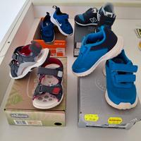 lotto scarpe bimbo dal 17 al 23