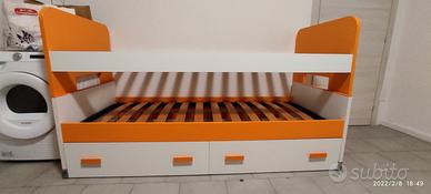 letto castello scorrevole