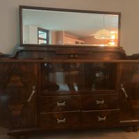 Credenza / buffet da sala con specchiera