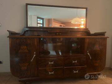 Credenza / buffet da sala con specchiera