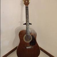 Acustica elettrificata doppia spalla in mogano