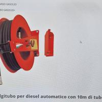 avvolgi tubo con tubo gasolio