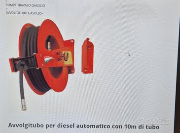 avvolgi tubo con tubo gasolio