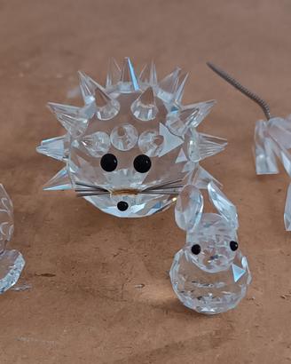 Swarovski set animaletti 4 PZ 
