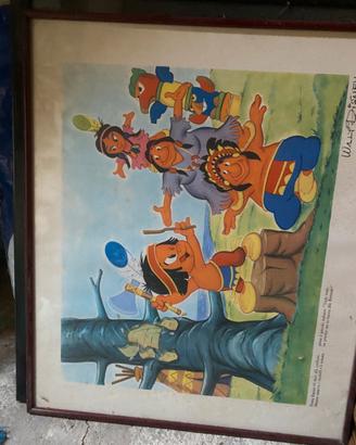 Due quadri stampe Walt Disney